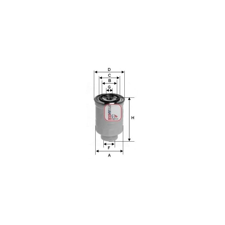 Kuro filtras SOFIMA S 4442 NR