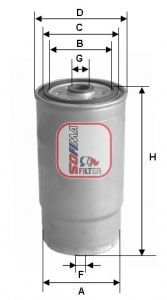 Kuro filtras SOFIMA S 4460 NR