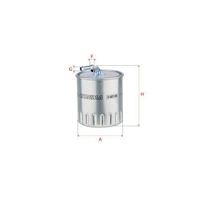 Kuro filtras SOFIMA S 4A24 NR