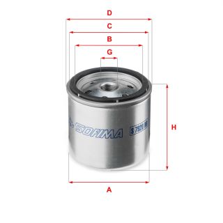 Kuro filtras SOFIMA S 7920 NR