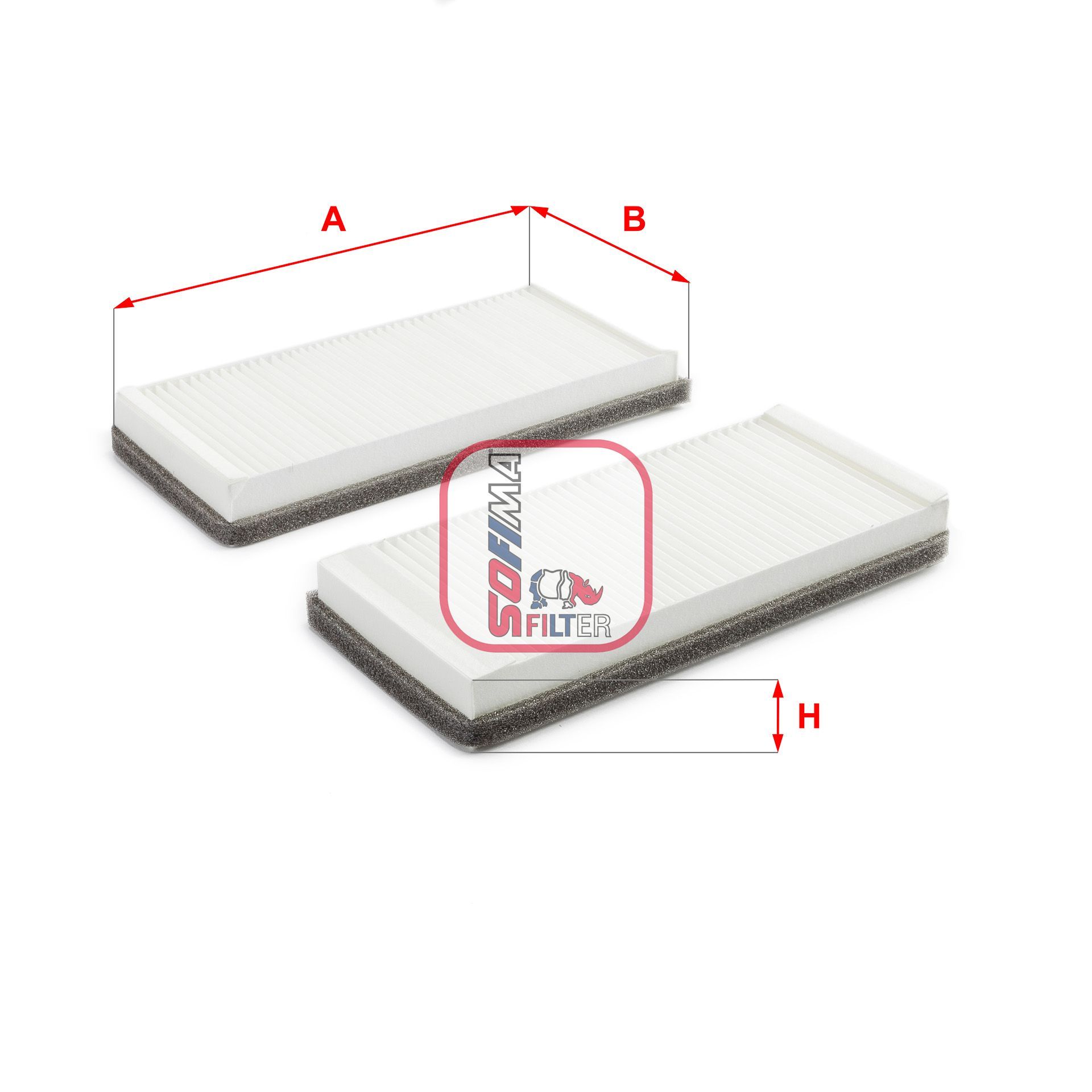 Filtras, salono oras SOFIMA S 3005 C