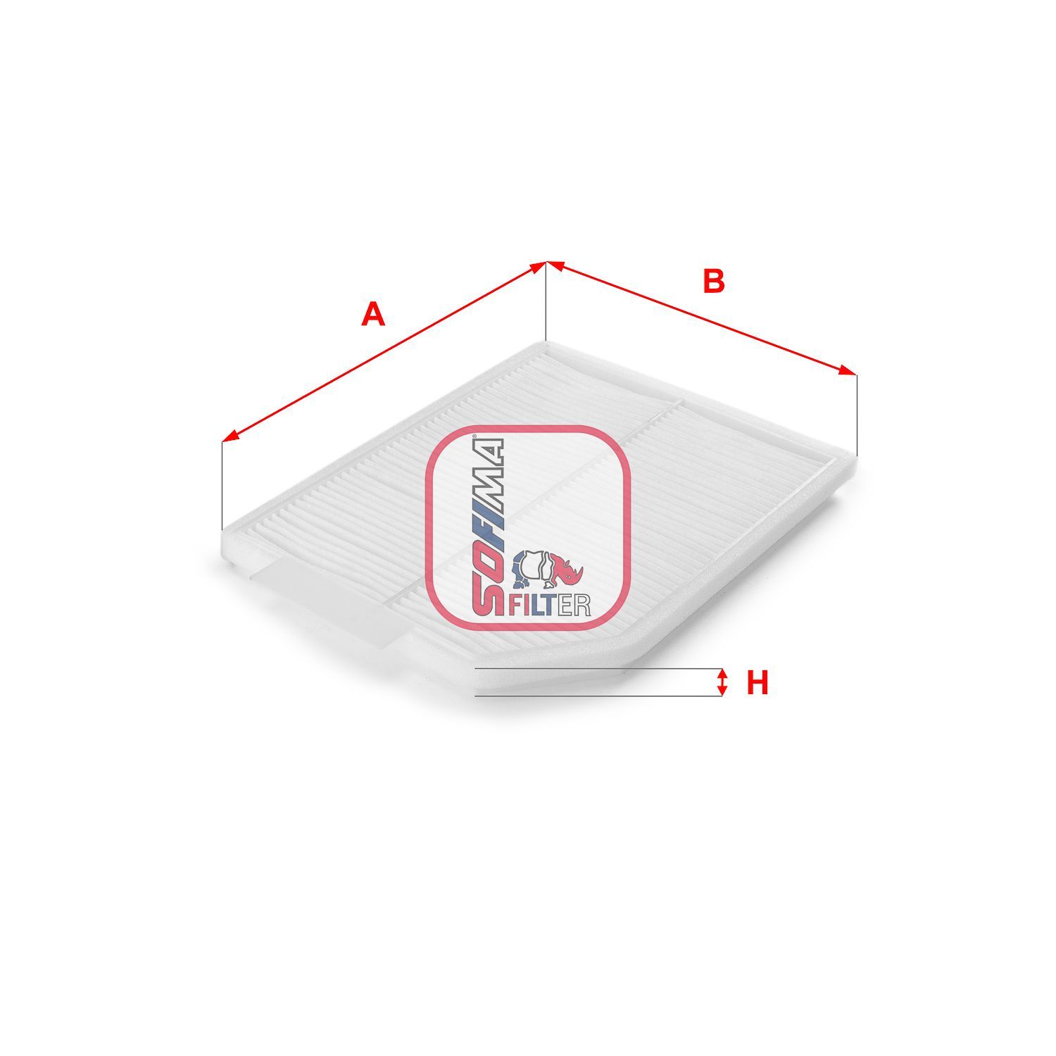 Filtras, salono oras SOFIMA S 3018 C