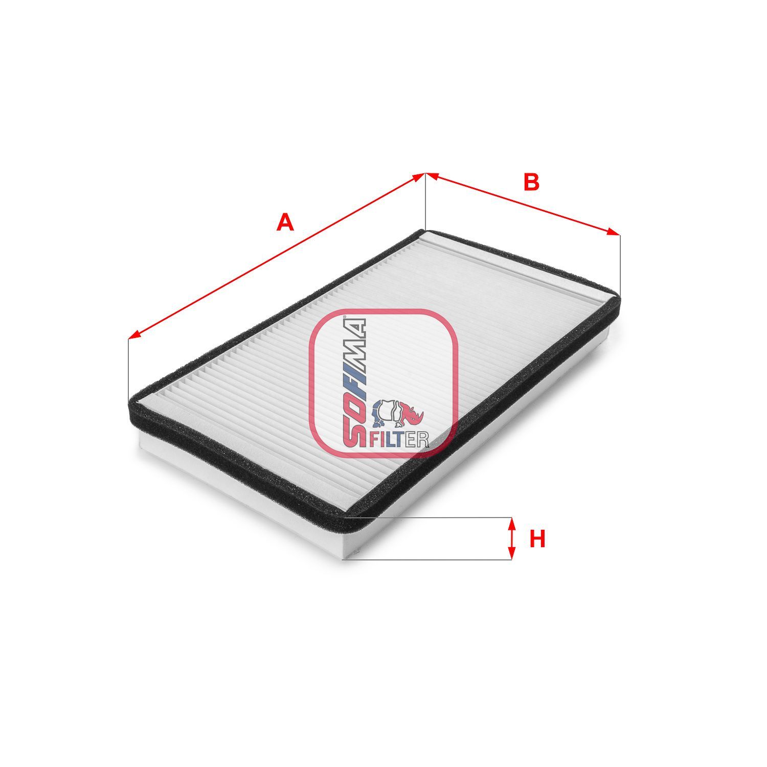 Filtras, salono oras SOFIMA S 3028 C