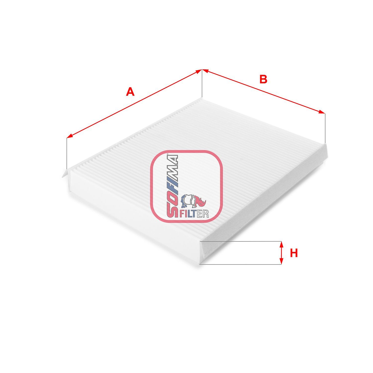 Filtras, salono oras SOFIMA S 3040 C