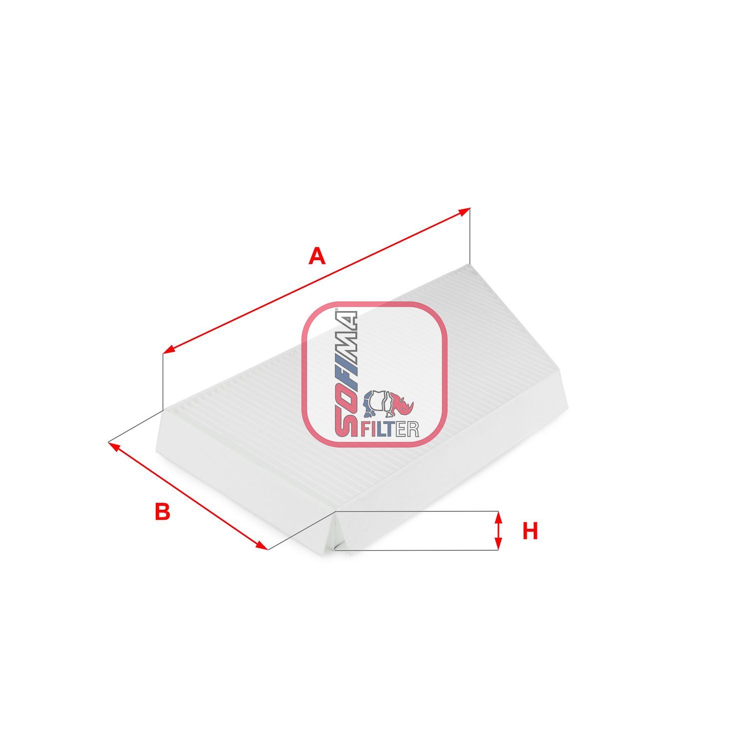 Filtras, salono oras SOFIMA S 3044 C