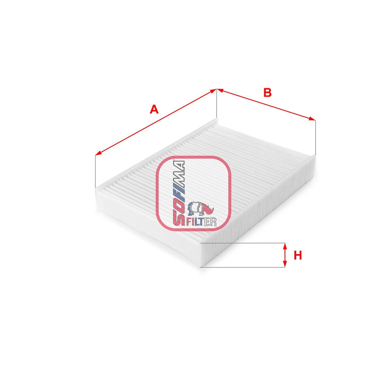 Filtras, salono oras SOFIMA S 3060 C