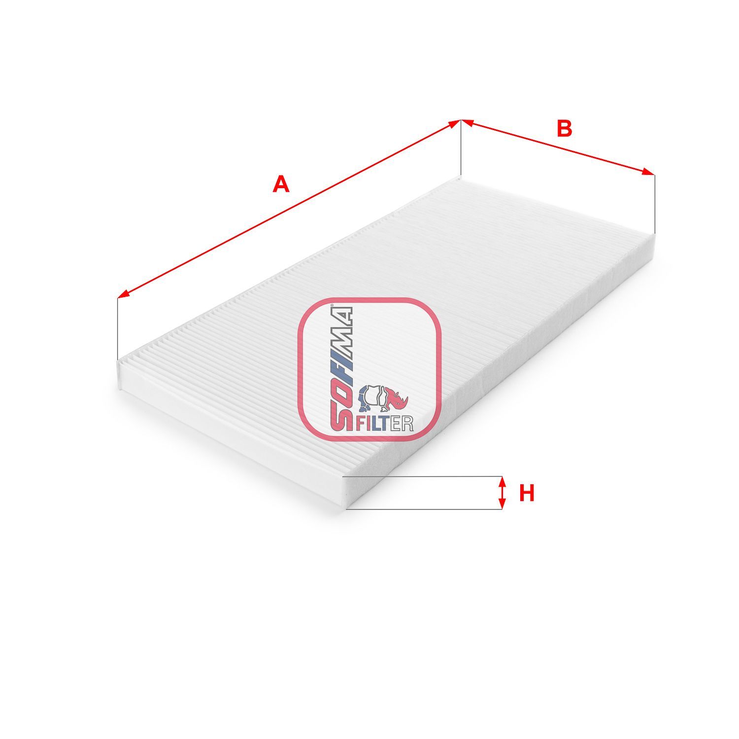 Filtras, salono oras SOFIMA S 3078 C