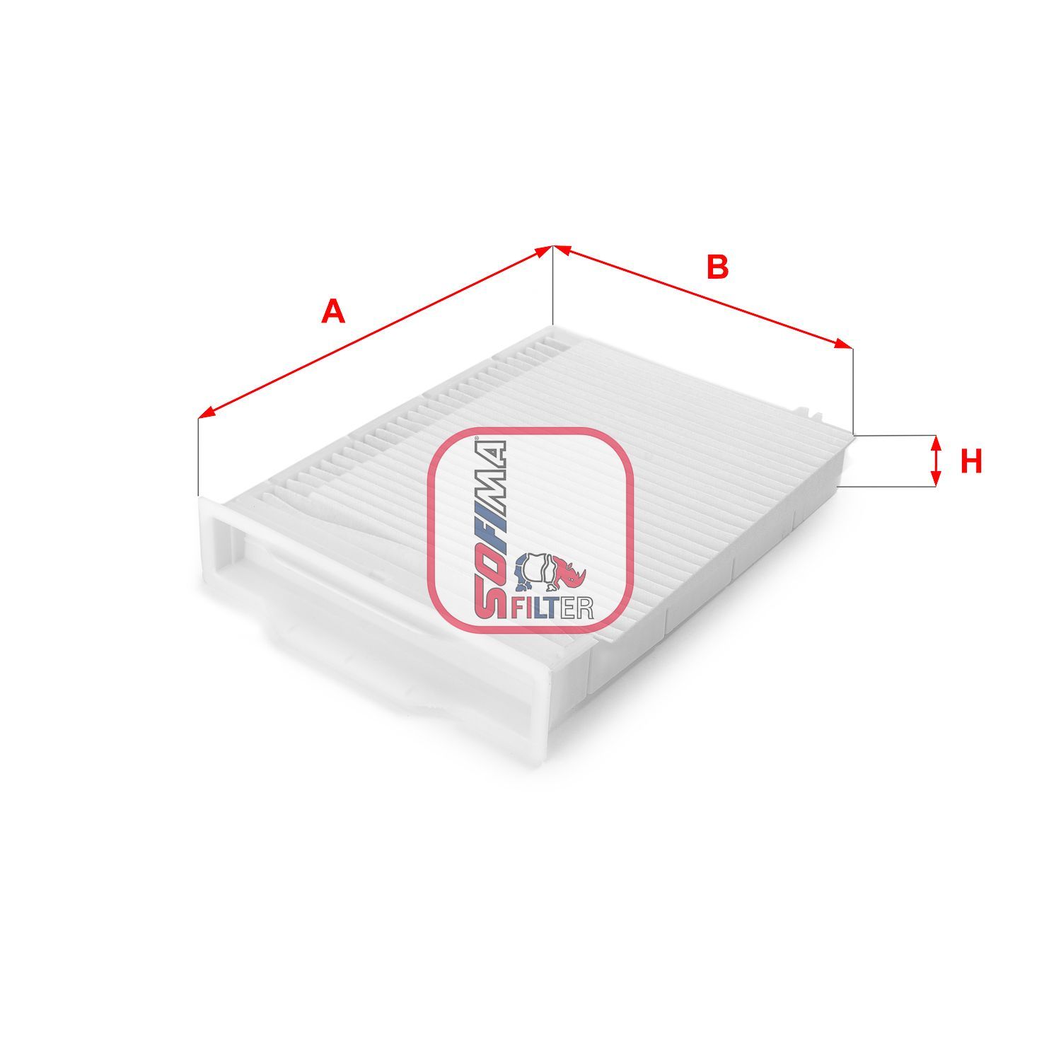 Filtras, salono oras SOFIMA S 3107 C