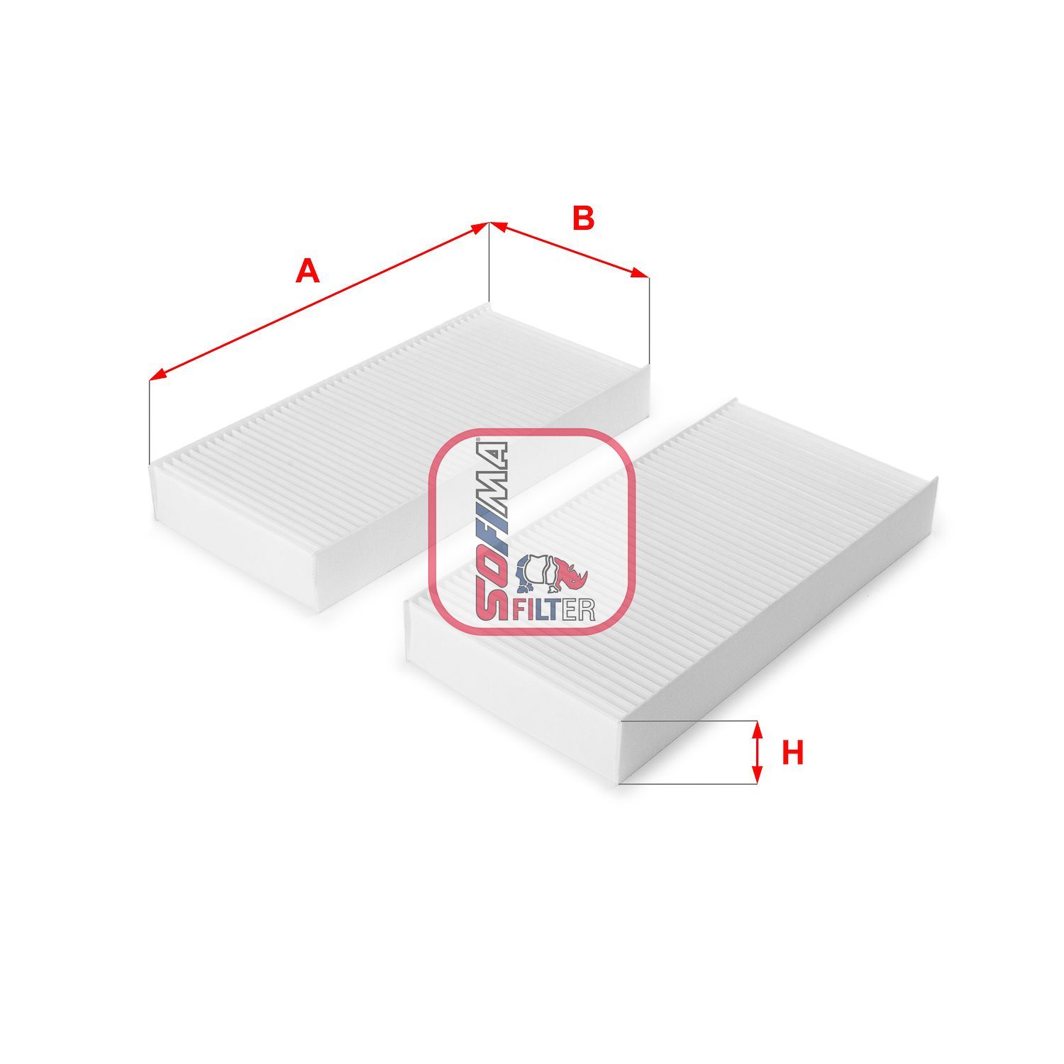 Filtras, salono oras SOFIMA S 3108 C