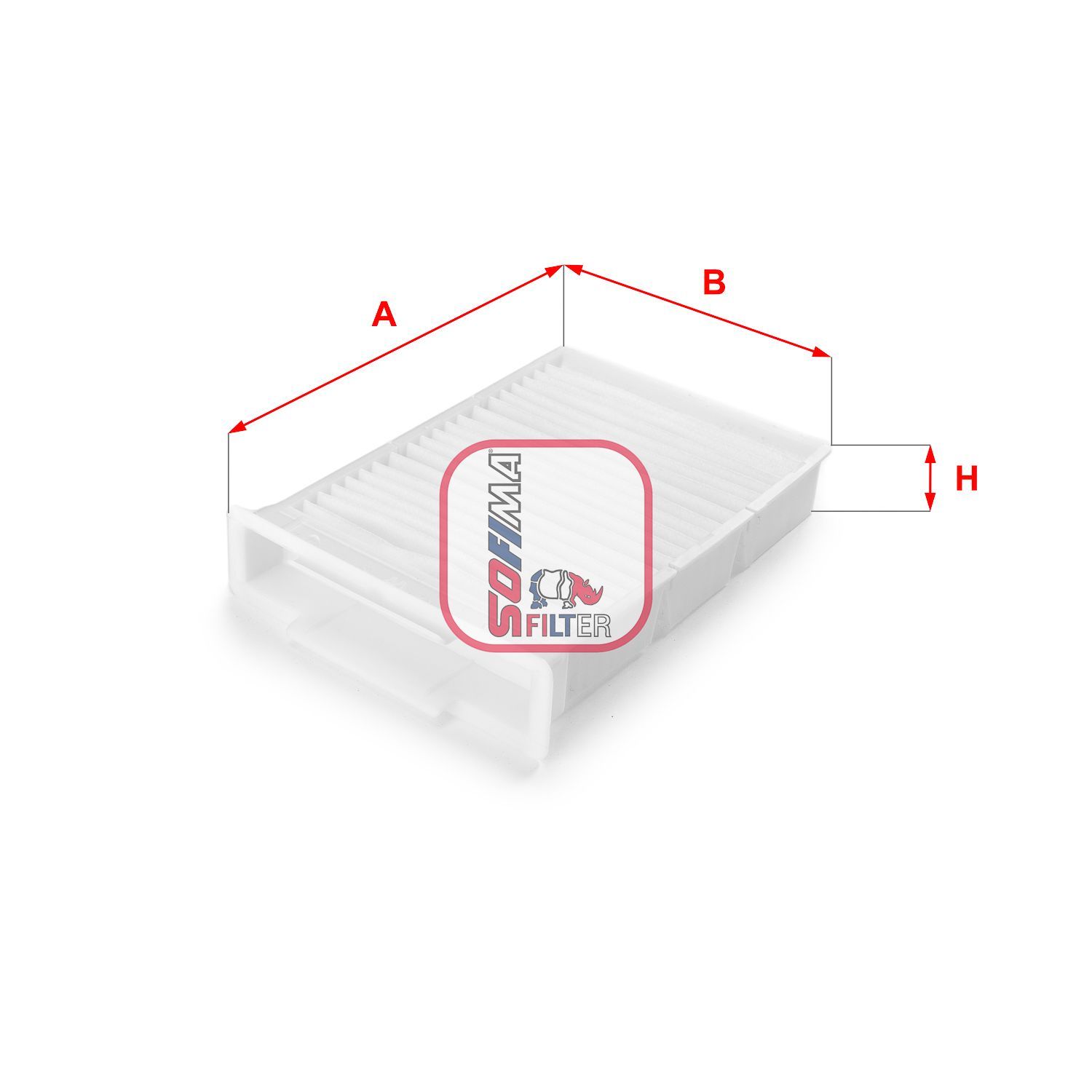 Filtras, salono oras SOFIMA S 3132 C