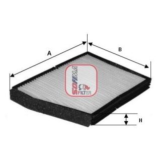 Filtras, salono oras SOFIMA S 3134 C