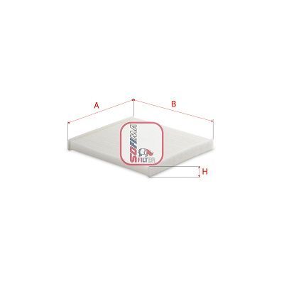 Filtras, salono oras SOFIMA S 3186 C