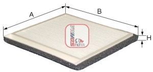 Filtras, salono oras SOFIMA S 3188 C