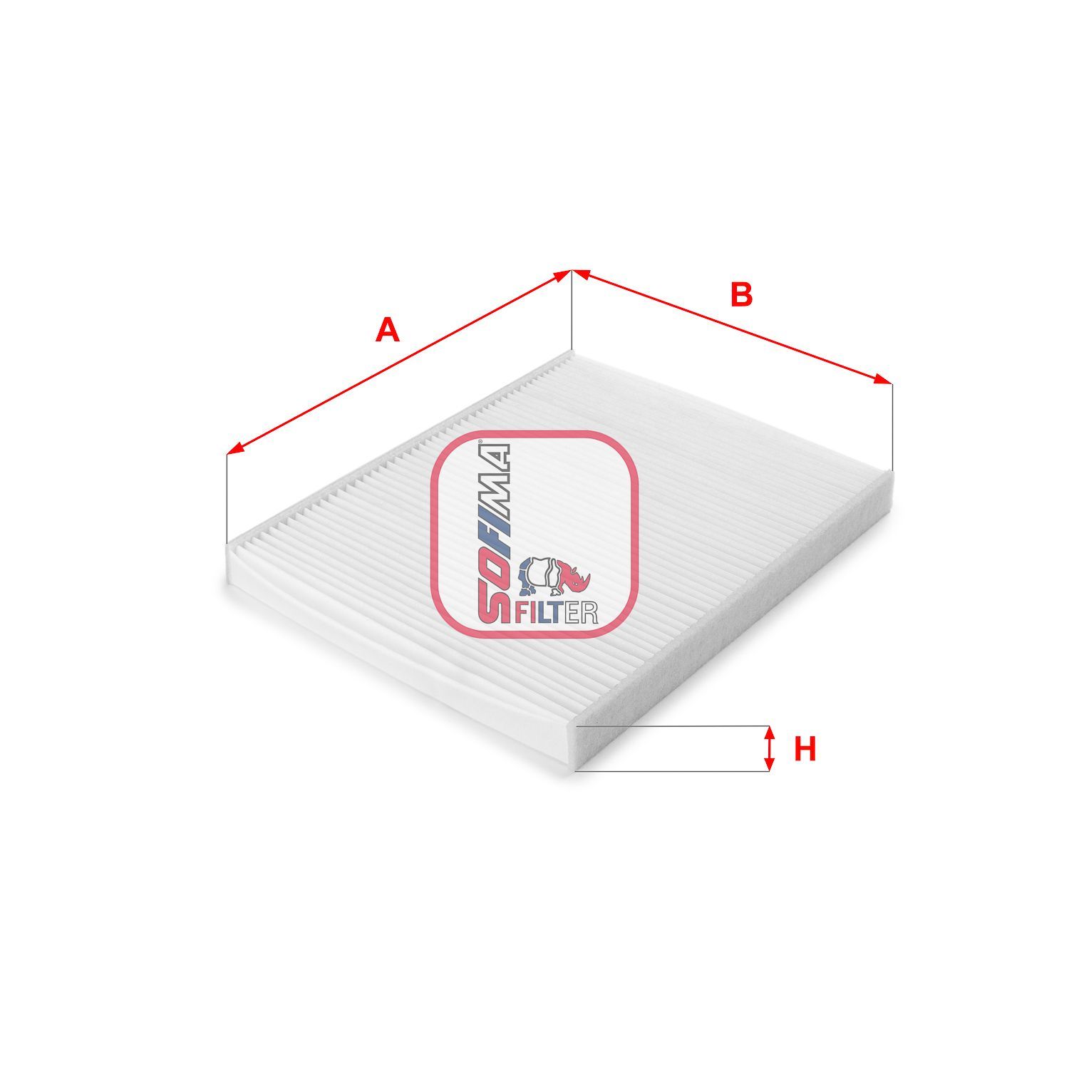 Filtras, salono oras SOFIMA S 3207 C