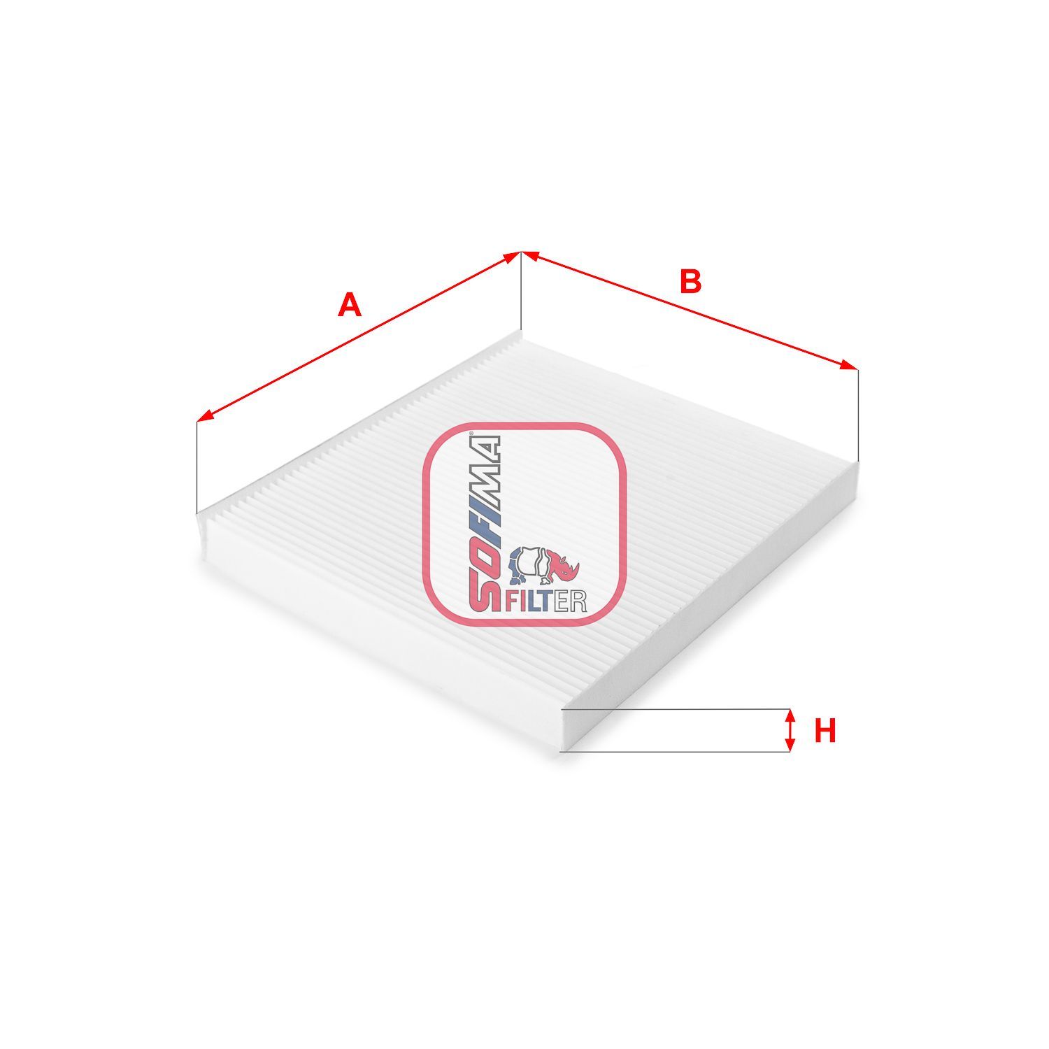 Filtras, salono oras SOFIMA S 3209 C