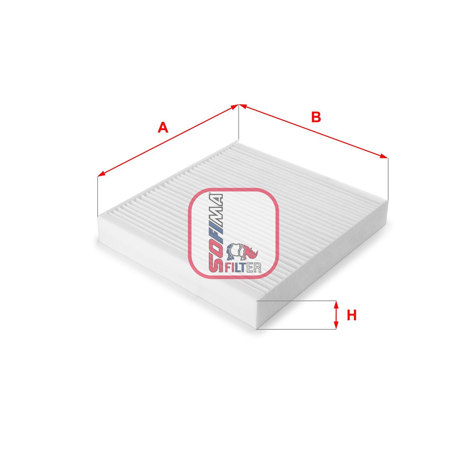 Filtras, salono oras SOFIMA S 3218 C