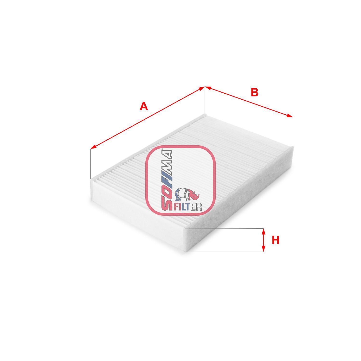 Filtras, salono oras SOFIMA S 3223 C