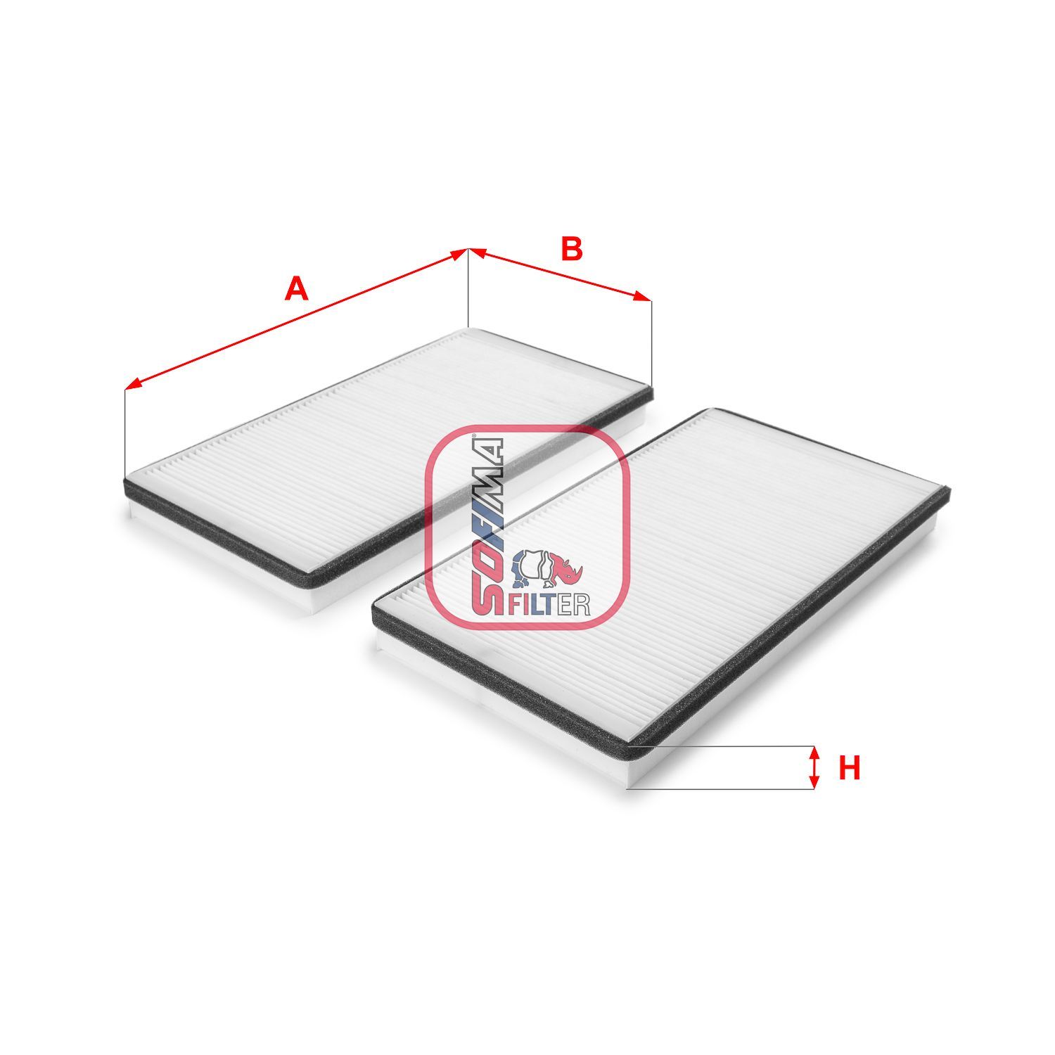 Filtras, salono oras SOFIMA S 3228 C