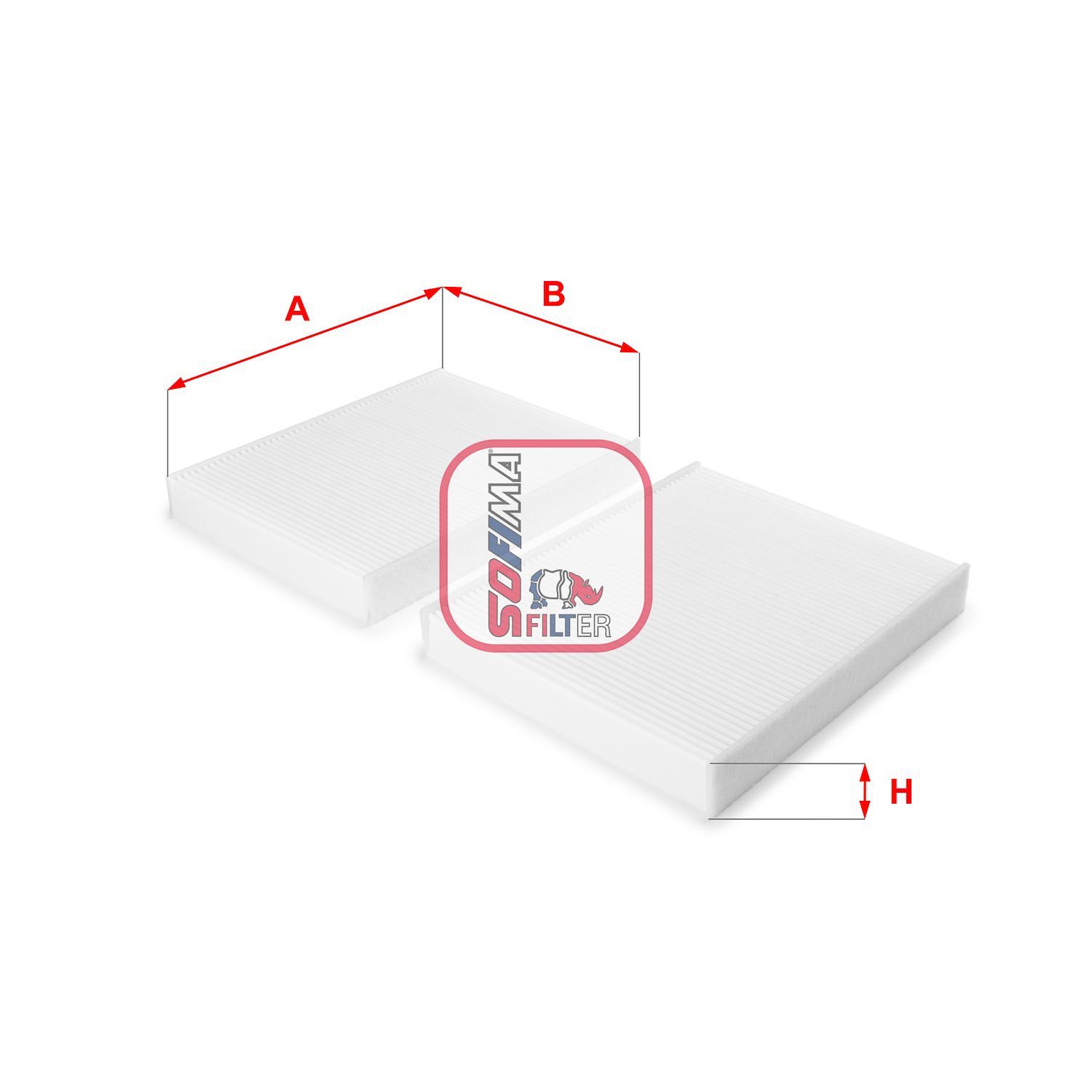 Filtras, salono oras SOFIMA S 3229 C