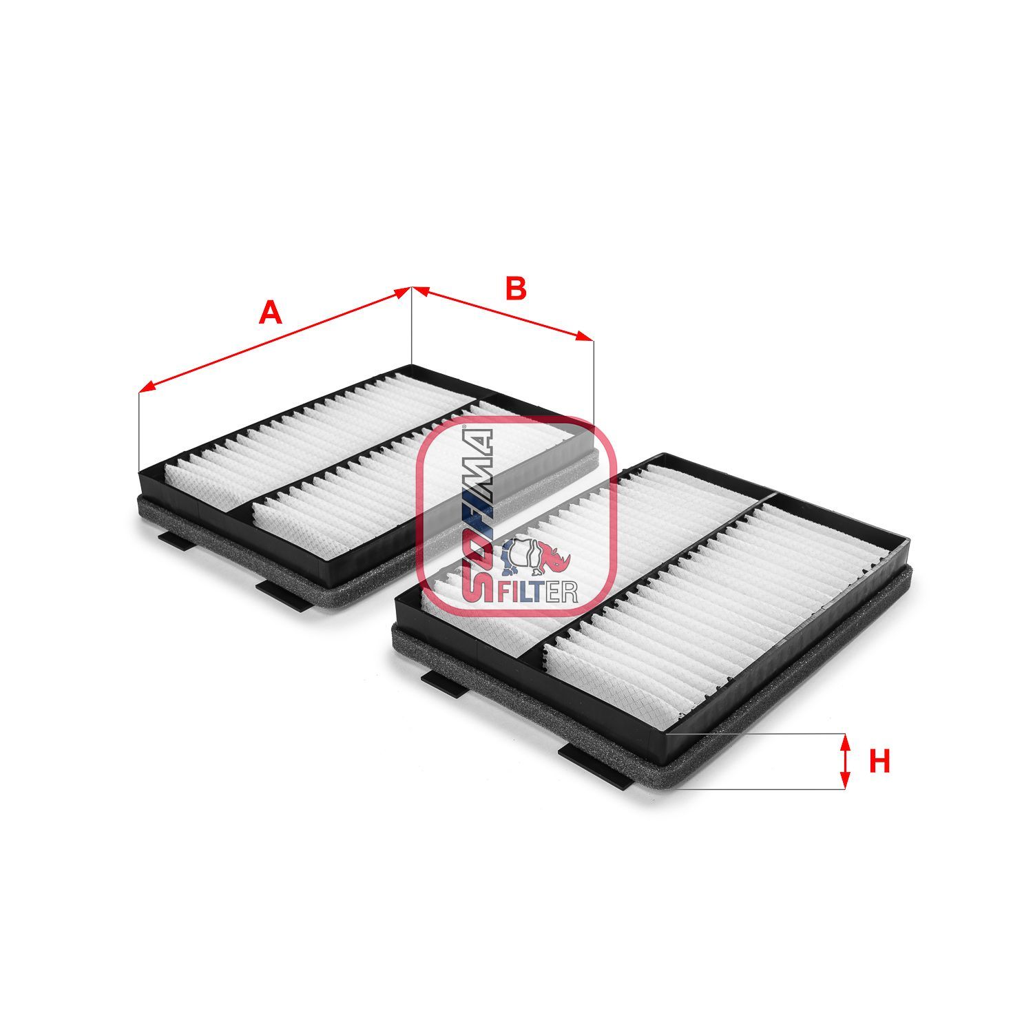 Filtras, salono oras SOFIMA S 3234 C