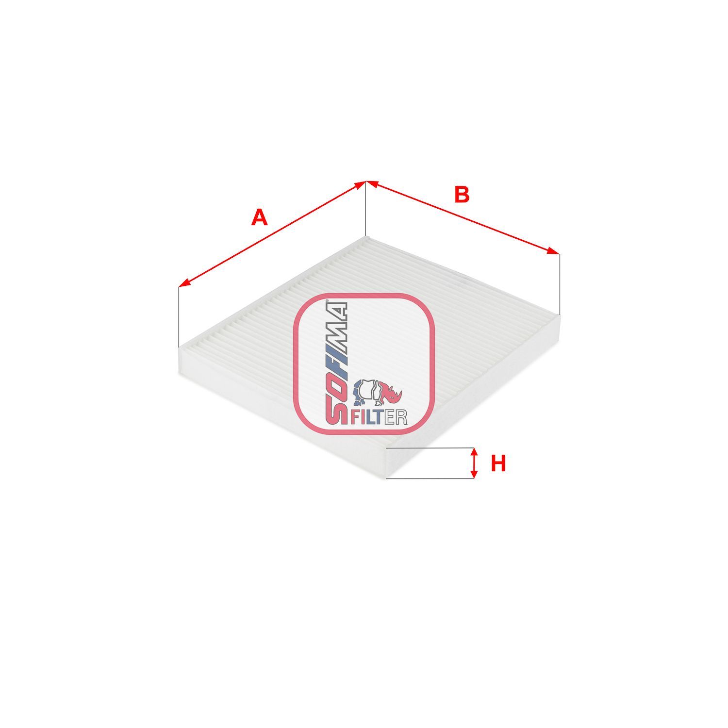 Filtras, salono oras SOFIMA S 3243 C
