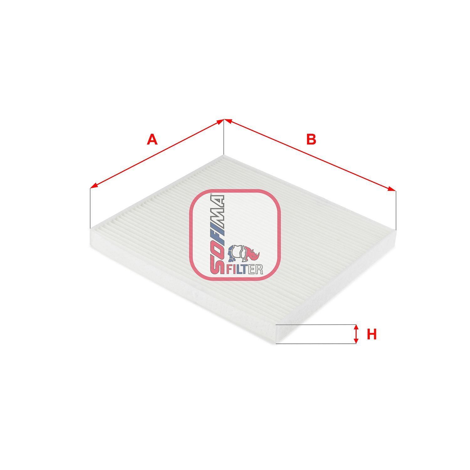 Filtras, salono oras SOFIMA S 3248 C