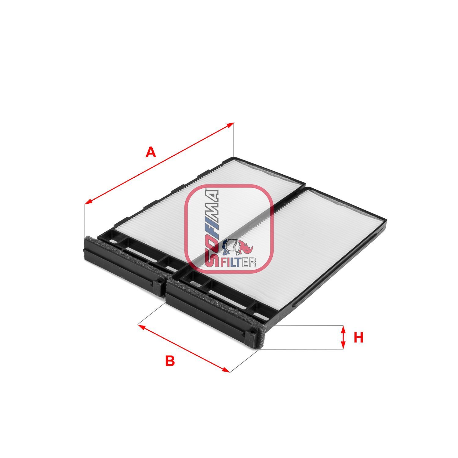 Filtras, salono oras SOFIMA S 3258 C