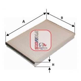 Filtras, salono oras SOFIMA S 3279 C