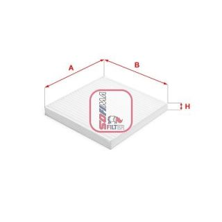 Filtras, salono oras SOFIMA S 3384 C