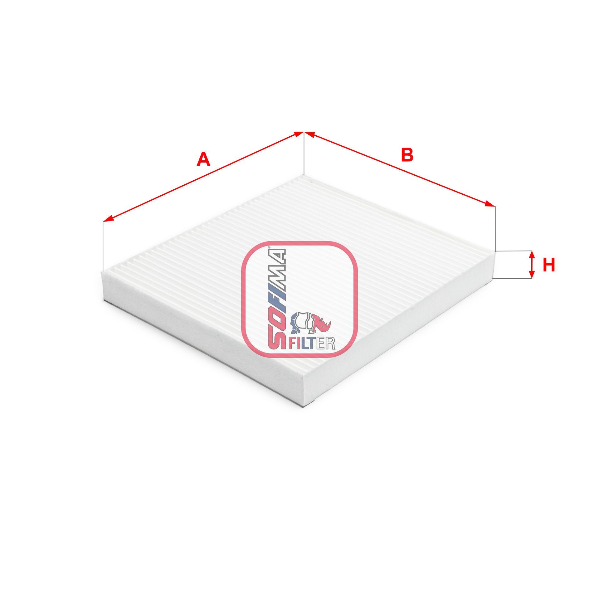 Filtras, salono oras SOFIMA S 3386 C