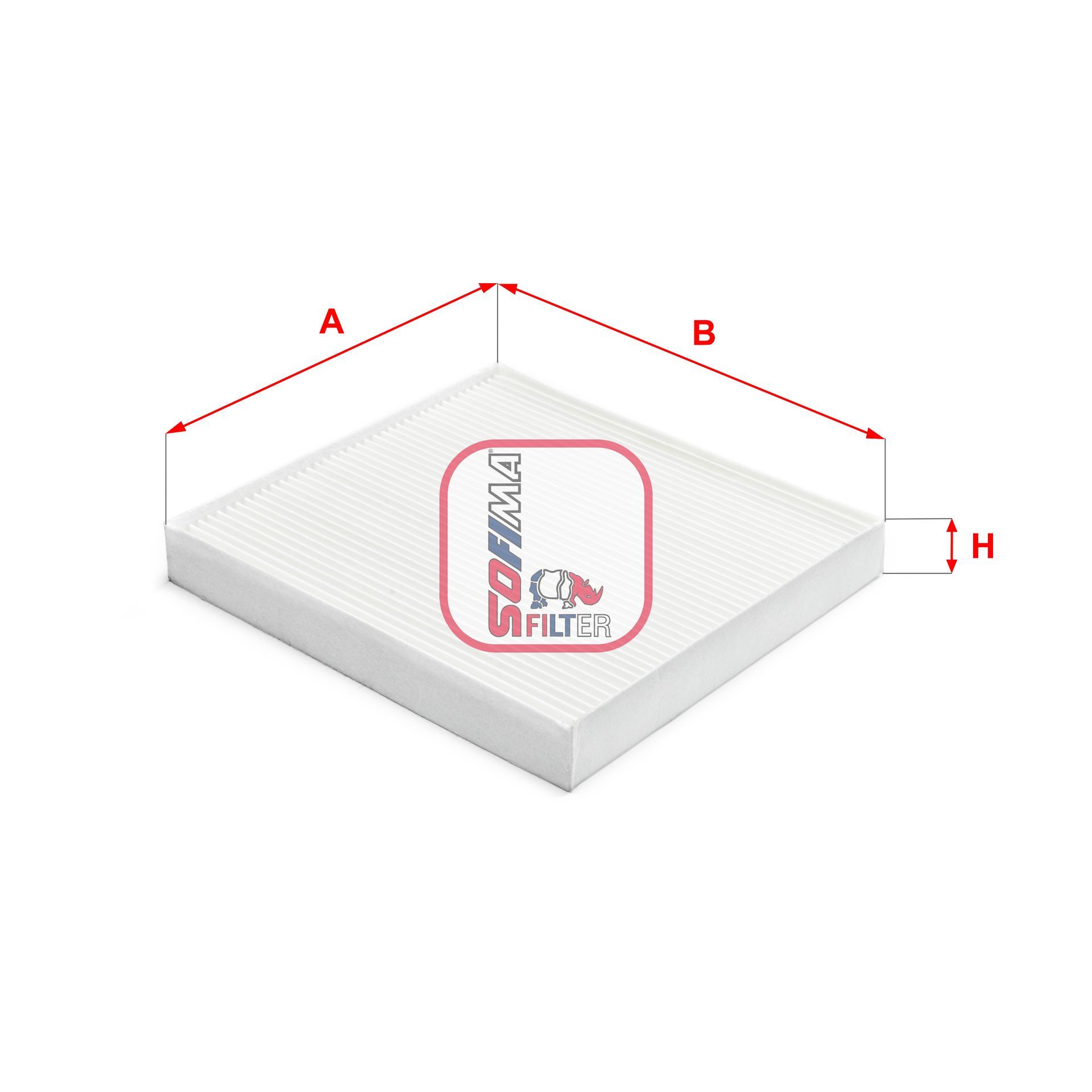 Filtras, salono oras SOFIMA S 3387 C