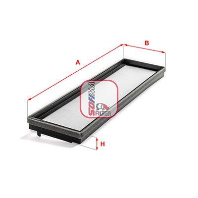 Filtras, salono oras SOFIMA S 3437 C