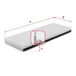 Filtras, salono oras SOFIMA S 3444 C