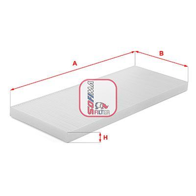 Filtras, salono oras SOFIMA S 3446 C