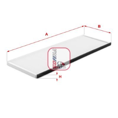 Filtras, salono oras SOFIMA S 3447 C