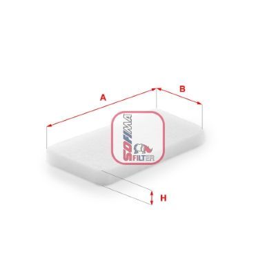 Filtras, salono oras SOFIMA S 3460 C