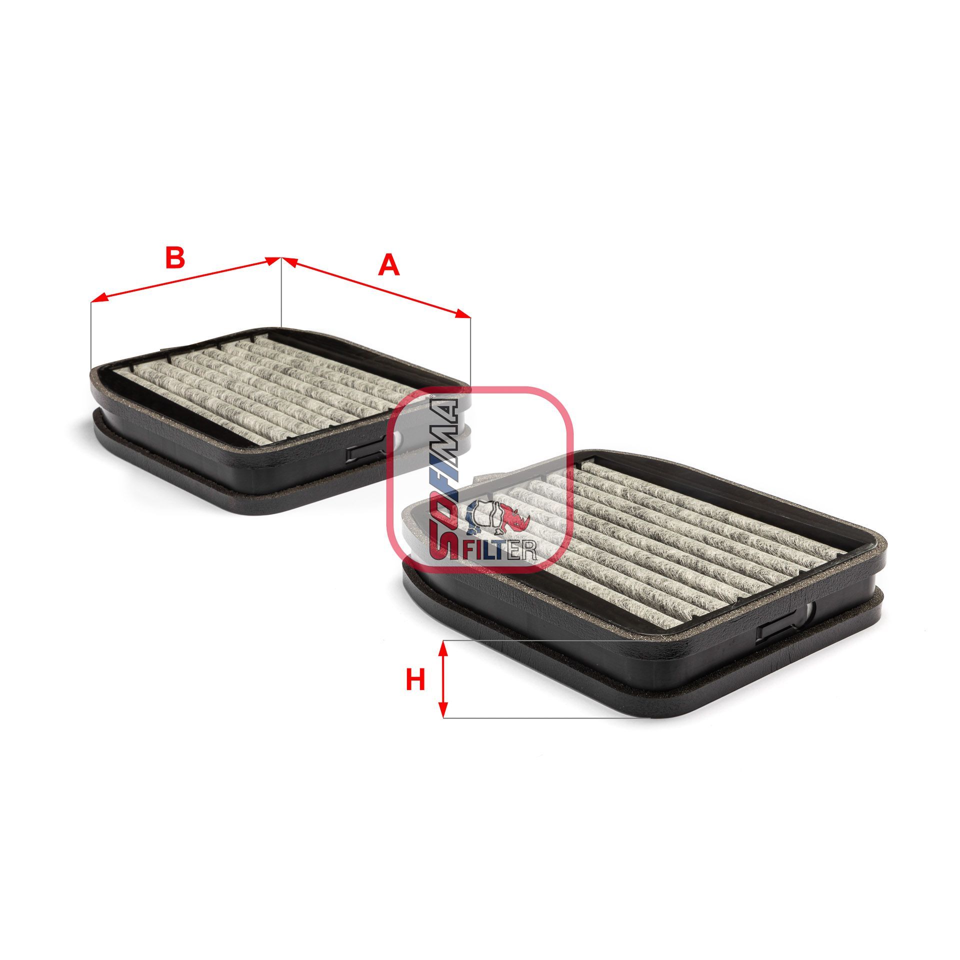 Filtras, salono oras SOFIMA S 4132 CA