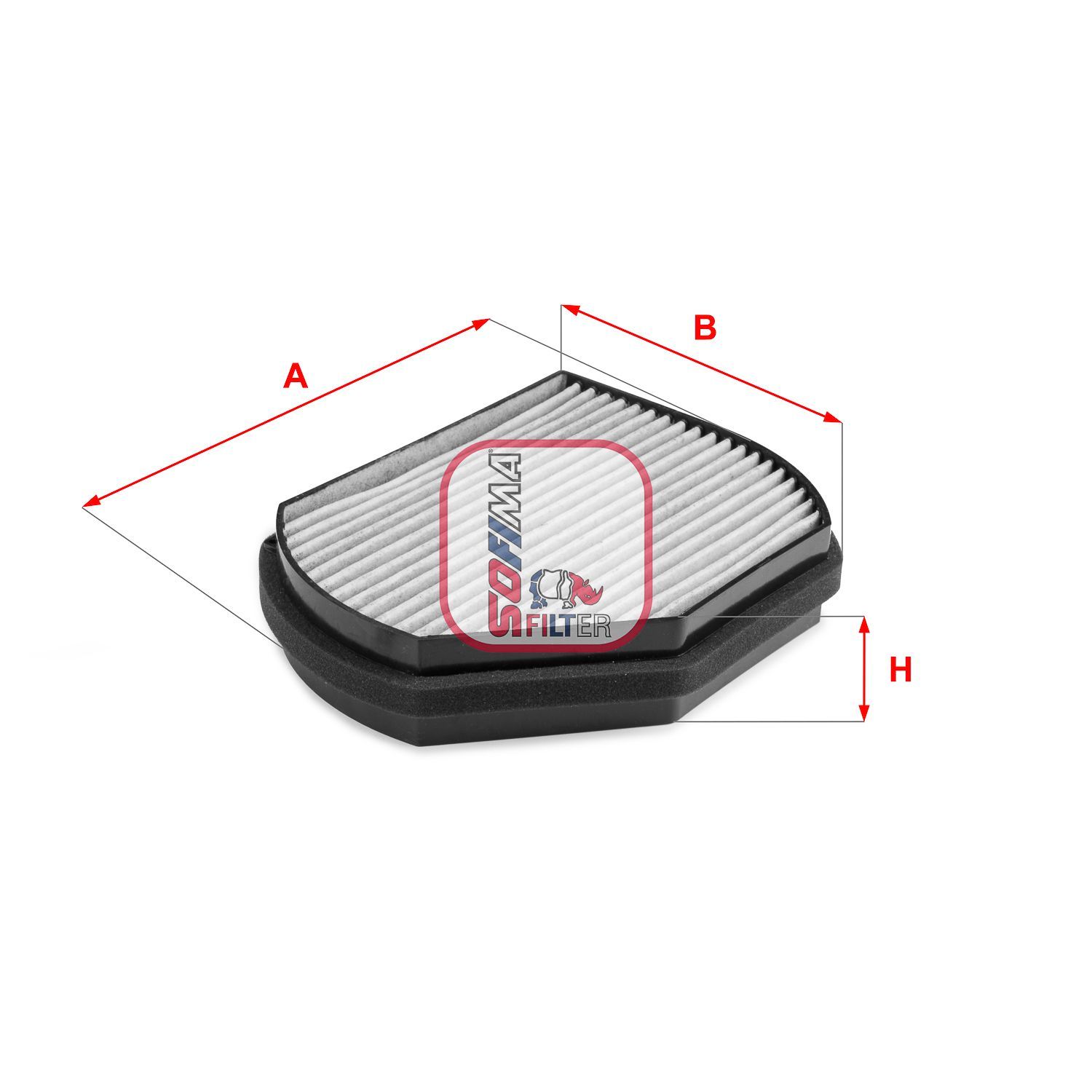 Filtras, salono oras SOFIMA S 4270 CA
