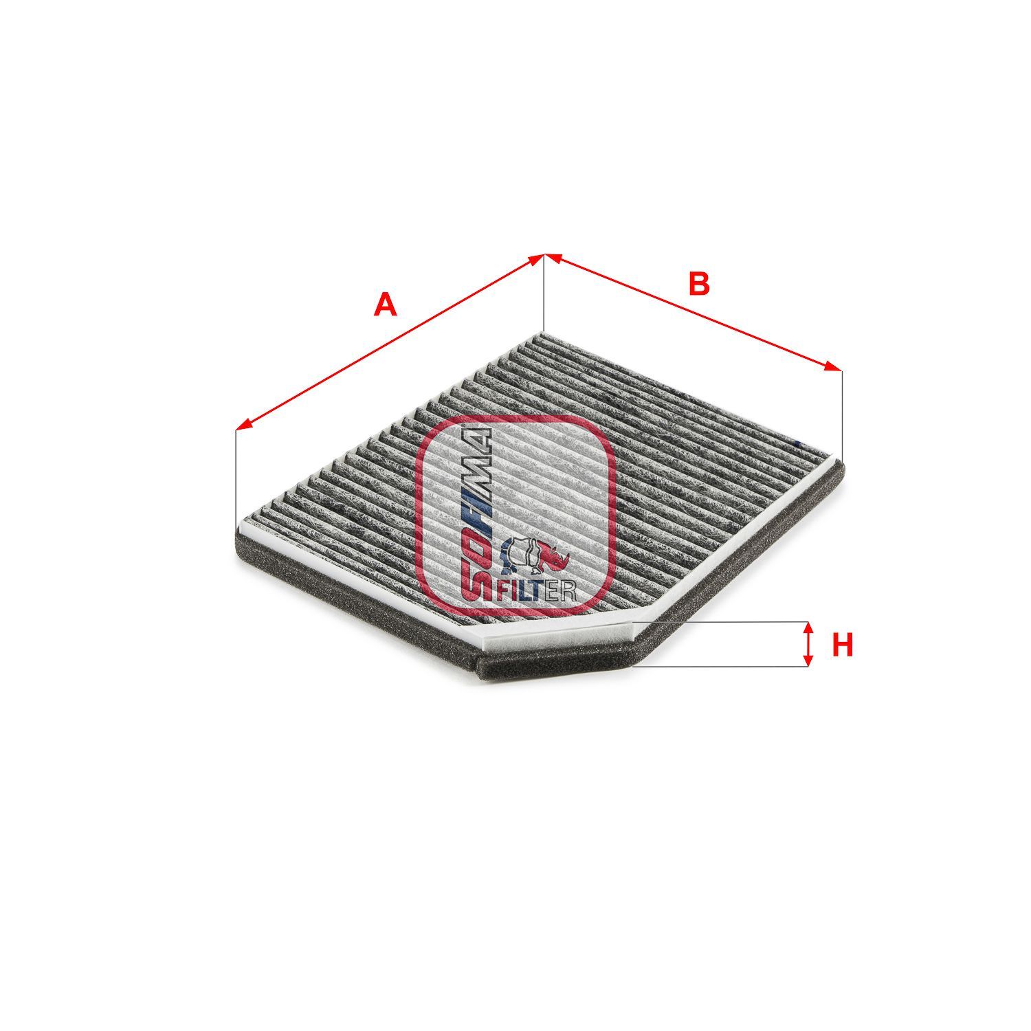 Filtras, salono oras SOFIMA S 4280 CA