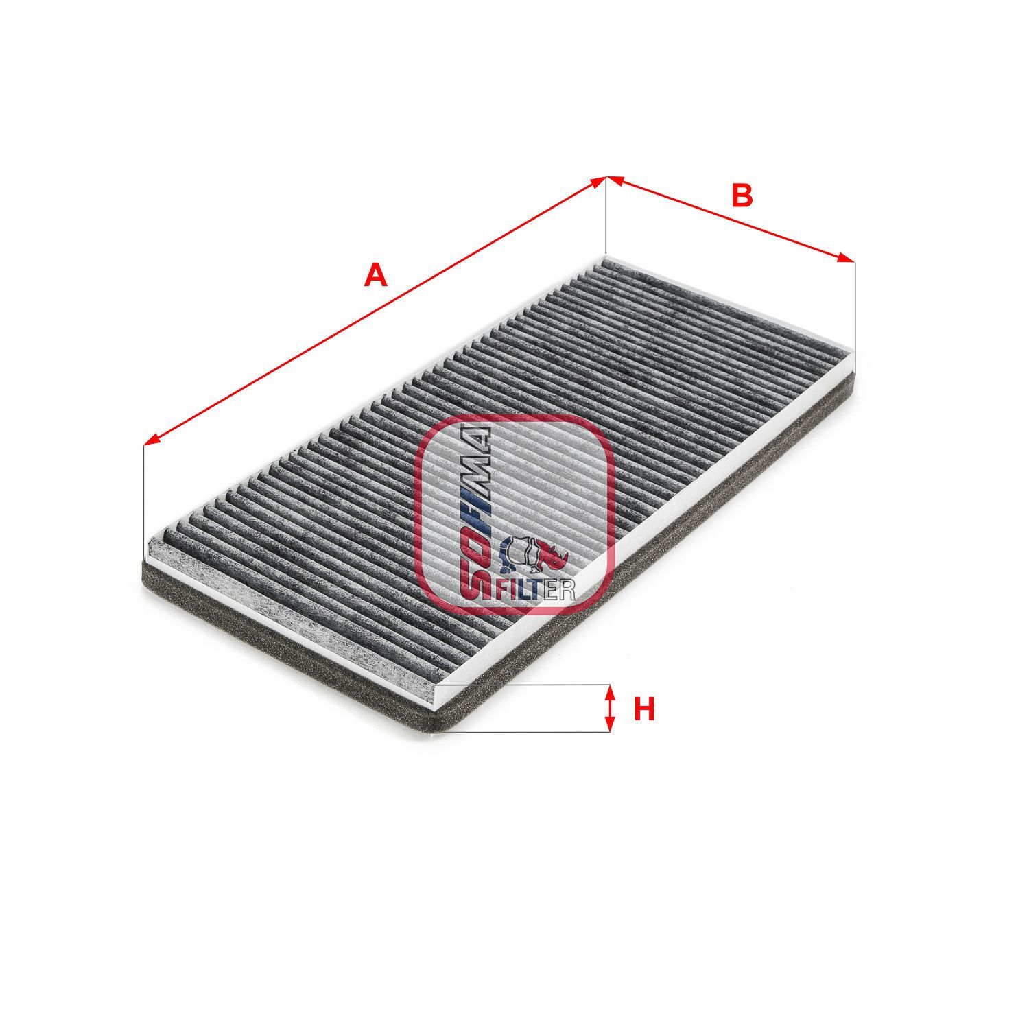 Filtras, salono oras SOFIMA S 4281 CA