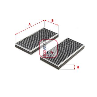 Filtras, salono oras SOFIMA S 4283 CA