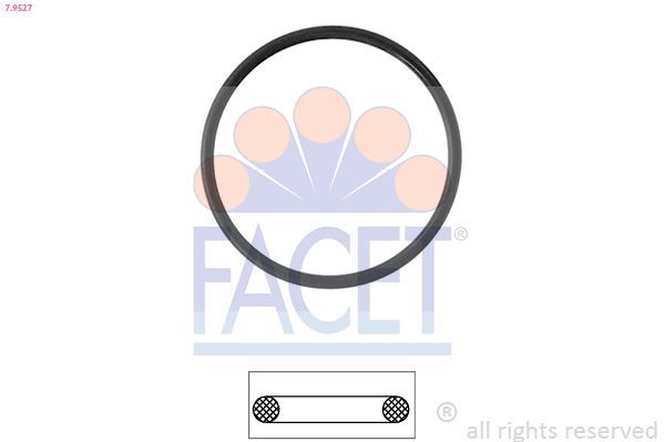 Tarpiklis, termostatas FACET 7.9527