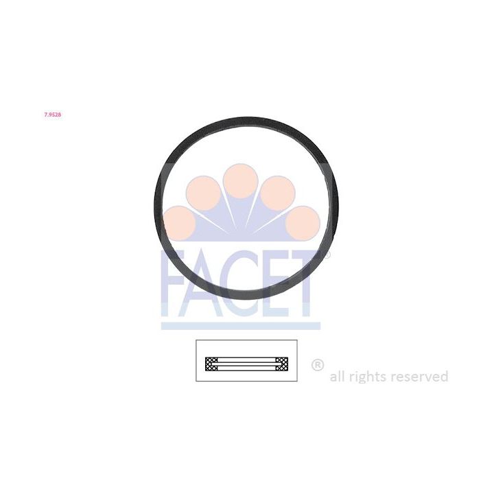 Tarpiklis, termostatas FACET 7.9528