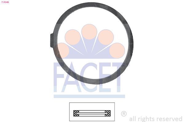 Tarpiklis, termostatas FACET 7.9546