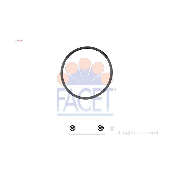 Tarpiklis, termostatas FACET 7.9550