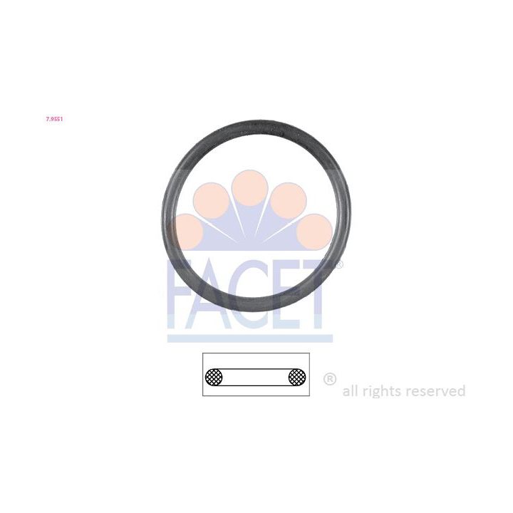 Tarpiklis, termostatas FACET 7.9551