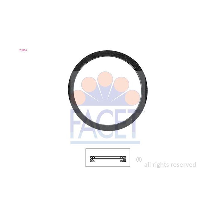 Tarpiklis, termostatas FACET 7.9554