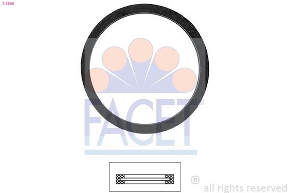 Tarpiklis, termostatas FACET 7.9560