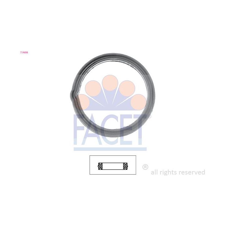 Tarpiklis, termostatas FACET 7.9608