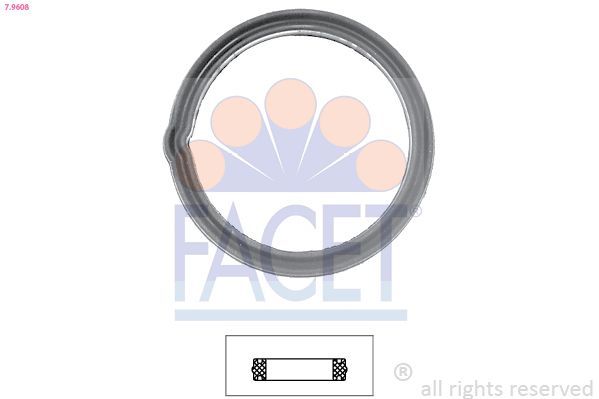 Tarpiklis, termostatas FACET 7.9608